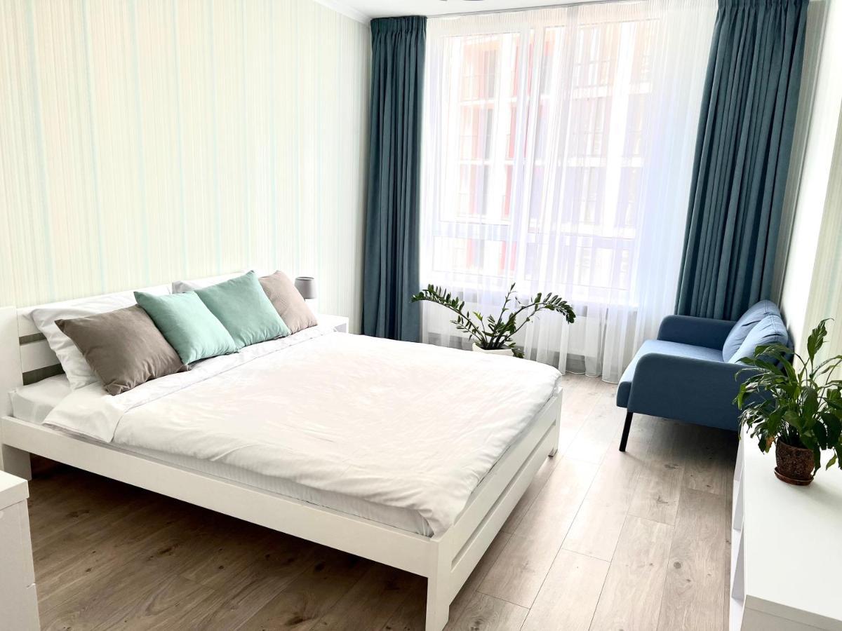Osapart Cozy Apartment In A Complex Semycvit Lviv Kültér fotó
